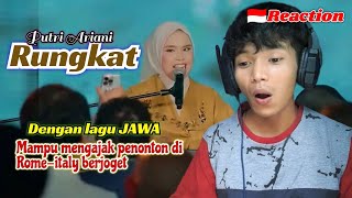 Download Lagu Putri Ariani Bawain lagu Sheepish \u0026 Rungkat di ROME-ITALY | Hadie panca reaction MP3