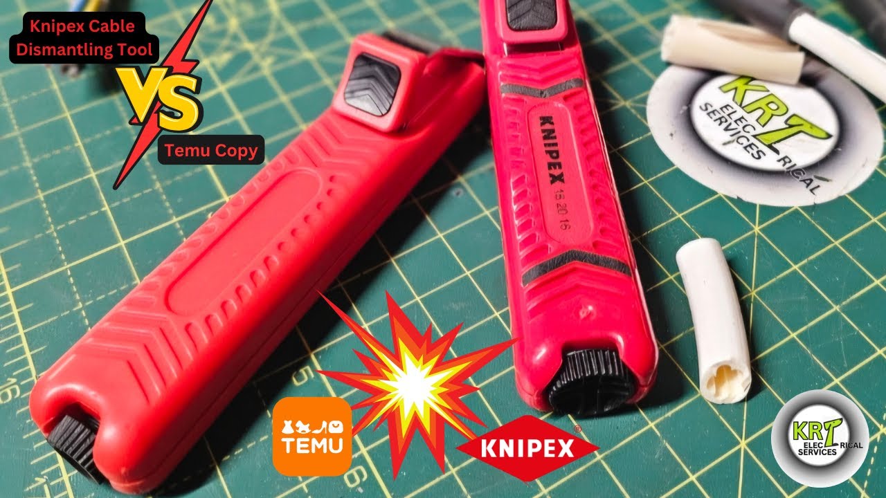 Knipex Cable Dismantling Tool Vs Chinese Temu Copy - What is