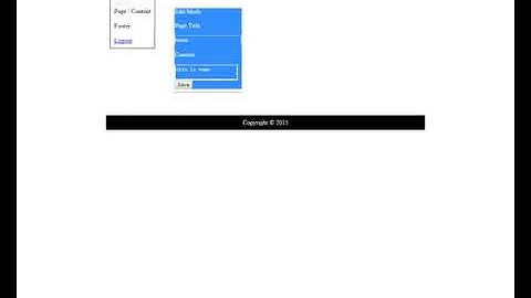 11  CMS PHP Tutorial in Filipino Part 11 Edit and Delete Pages