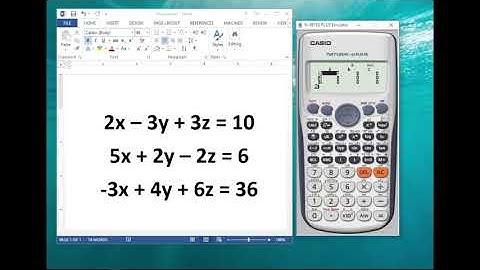 Number of solutions to a system of equations calculator