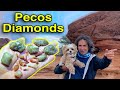 Digging Pecos Diamond Quartz Crystals | New Mexico