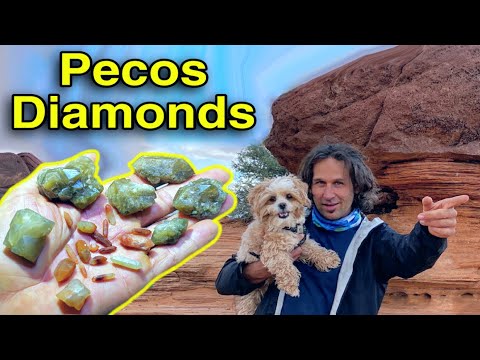 Digging Pecos Diamond Quartz Crystals | New Mexico