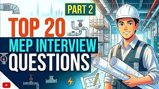 Top 20 MEP Interview Questions & Answers | Saudi, UAE & Qatar Jobs | Part 2