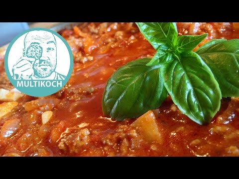 Spaghetti Bolognese selber machen 🇮🇹 Italienisches Original Rezept. 