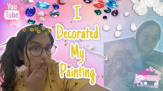 Diamond Painting? 😱💎 | Decorating My Painting ft Krishna Ji Painting
