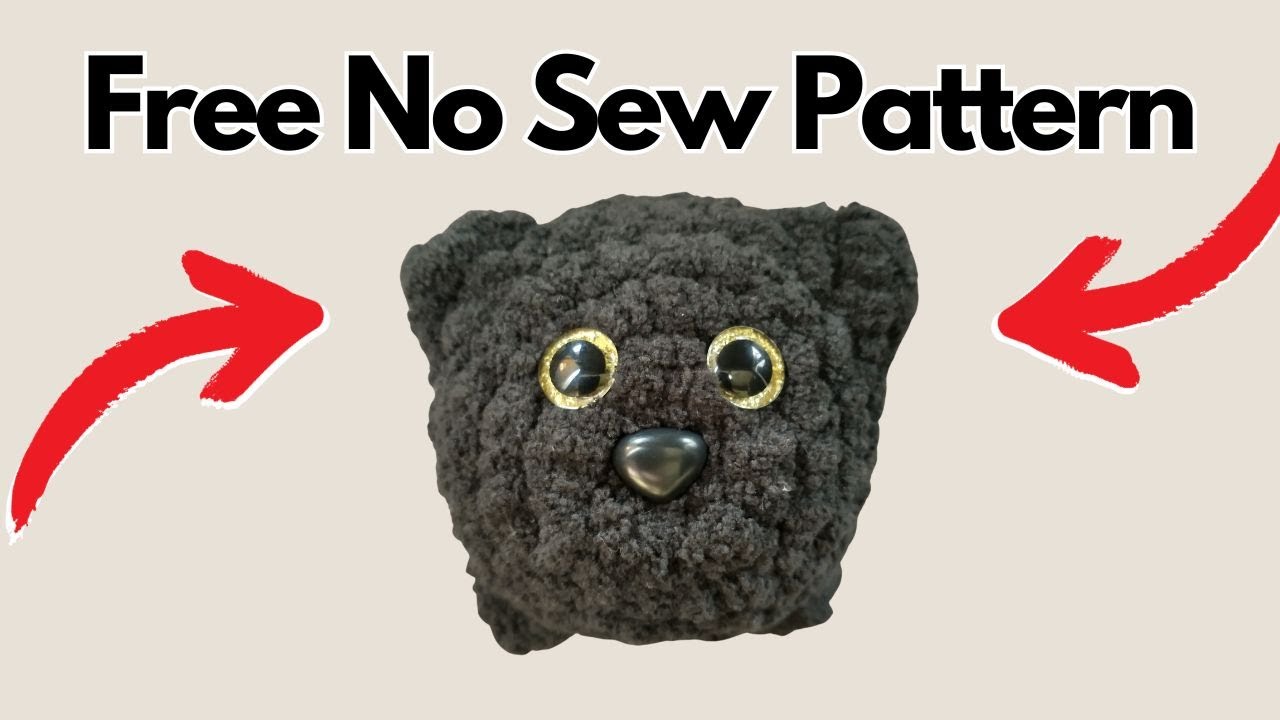No Sew Crochet Panther Tutorial Beginner Friendly YouTube No sew crochet panther tutorial beginner friendly youtube