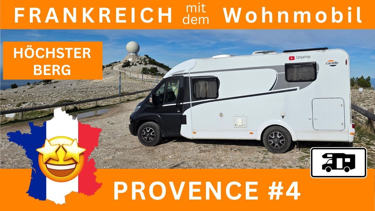🤩☀️ PROVENCE höchster Berg, etwas anderer Campingplatz, DÖRFER mit dem Wohnmobil