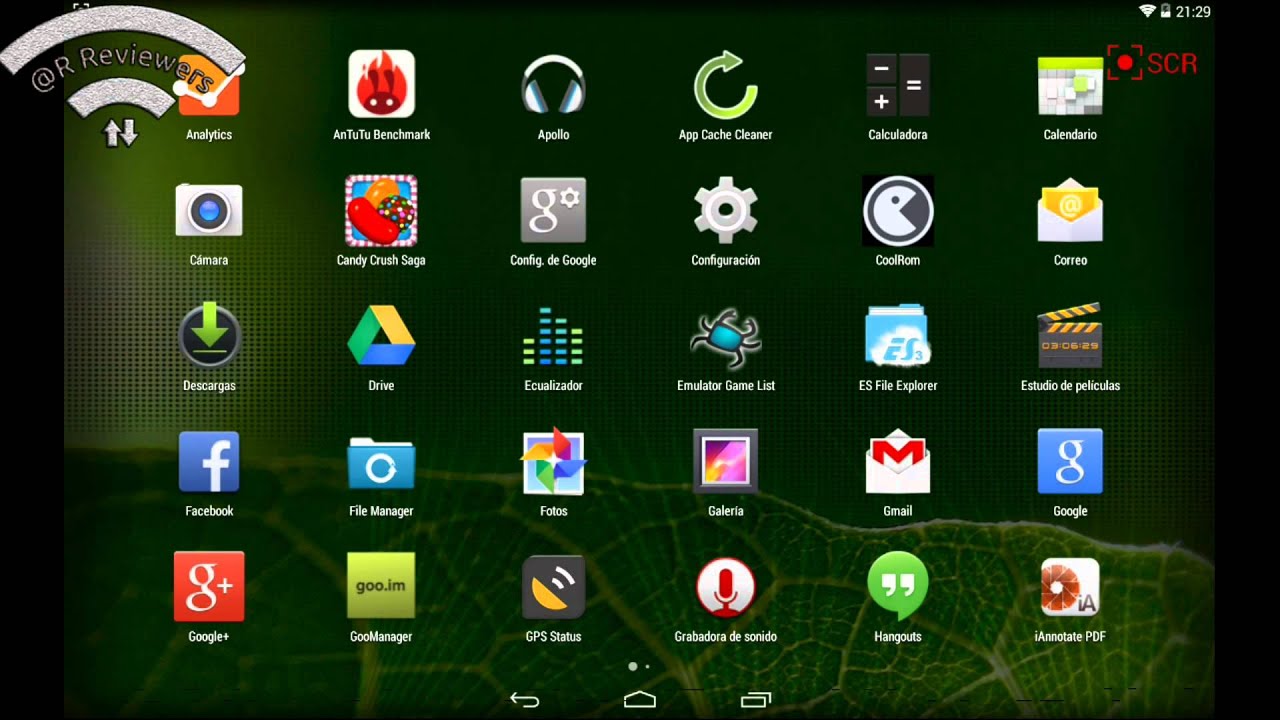 CyanogenMod 11 en la Asus Pad Transformer Infinity - YouTube