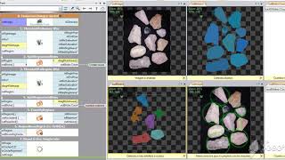 Reconocimiento y conteo de mineral cuarzo por medio de Adaptive Vision - Visión Artificial