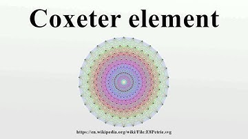 Coxeter element
