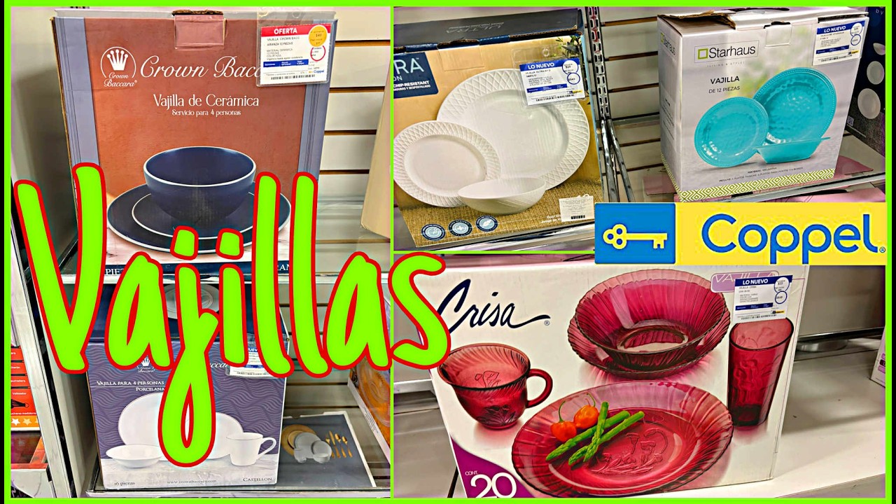 VAJILLAS EN COPPEL 🤑💙 RECORRIDO 👍