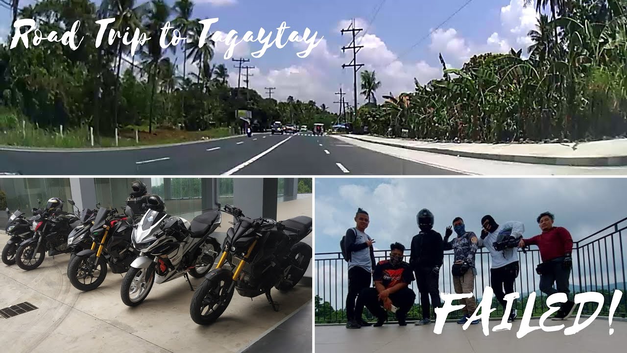 Road Trip to Tagaytay | Project Squad Ft Aspalto | Rusi Sigma, Yamaha ...