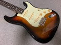 売却済み ヤフオク出品中 Fender Japan Stratocaster ST62 Faded 3CS MADE IN JAPAN Nシリアル フジゲン1993～1994年製 サウンドチェック