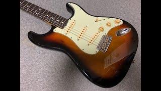 売却済み ヤフオク出品中 Fender Japan Stratocaster ST62 Faded 3CS MADE IN JAPAN Nシリアル フジゲン1993～1994年製 サウンドチェック