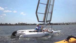Hobie Bravo Wing Sail Test 2