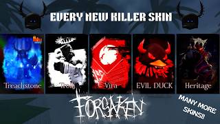 Server Wiping With EVERY NEW KILLER SKIN IN THE AZURE UPDATE (Forsaken)