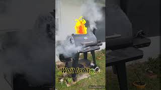 Grill EXPLODES : Scared