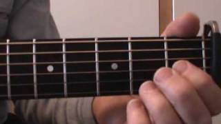 Video thumbnail of "How to Play in "Open D" - (Buckets of Rain)  Part 6 (SlowMo)"