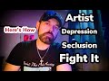 Fighting Depression During Seclusion | Paintings By Justin