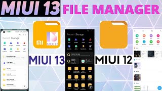 MIUI 13 File Manager Is Here 😍 | #Shorts screenshot 2