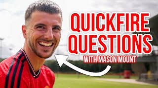 Get To Know Mason Mount 7️⃣ | QUICKFIRE QUESTIONS 💬