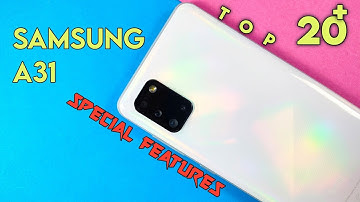 Samsung A31 Top 20+ Amazing Special Features | Samsung A31 Tips And Tricks