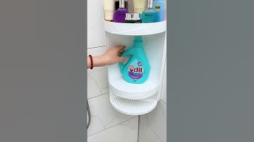 Kệ đa năng xoay 360 dành cho nhà tắm, nhà bếp, bàn trang điểm kệ gia vị sang trong hiện đại đa năng