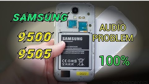 SAMSUNG S4 9500 9505 AUDIO SOLUTIONS  , I C PROBLEM