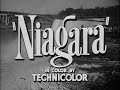 Niagara 1953 Not Rated Film Noir Thriller Trailer
