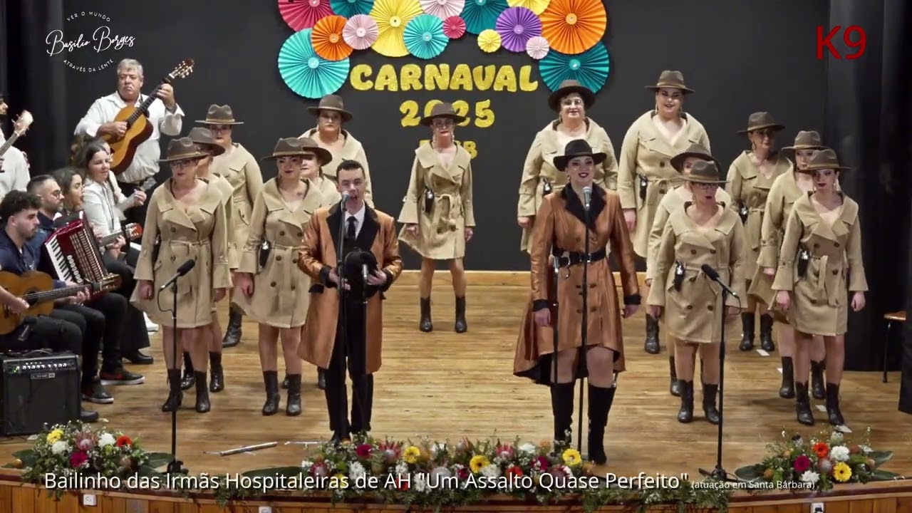 Um Assalto Quase Perfeito   Bailinho das Irmãs Hospitaleiras de AH a atuar em Santa Bárbara