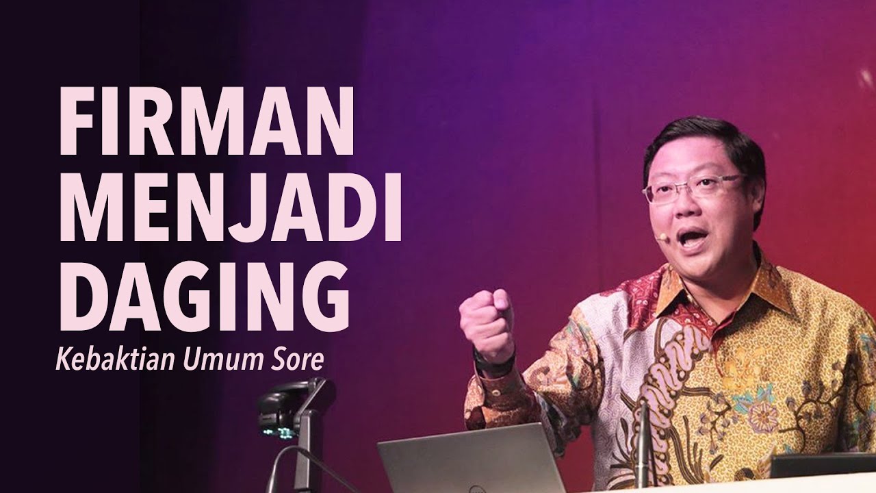 FIRMAN MENJADI DAGING - Pdt. Ivan Kristiono