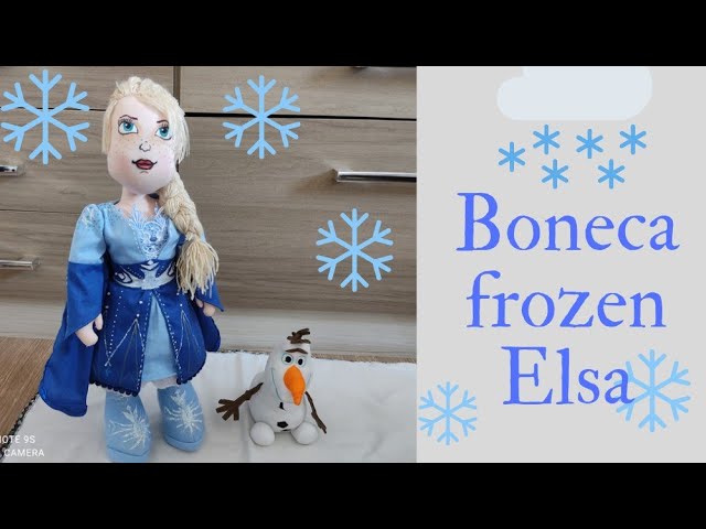 Boneca de pano Elsa – Frozen