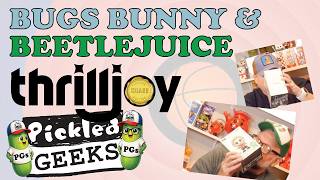Space Jam and Beetlejuice. What a combo.  Did we get a Thrilljoy chase today #pickledgeeks
