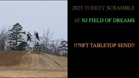 2025 Turkey Scramble GoPro| Huge Table Top Jump!!
