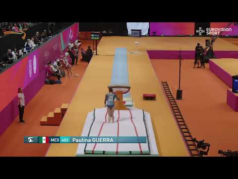 Paulina Guerra 2025 World Championships Qualification VT 