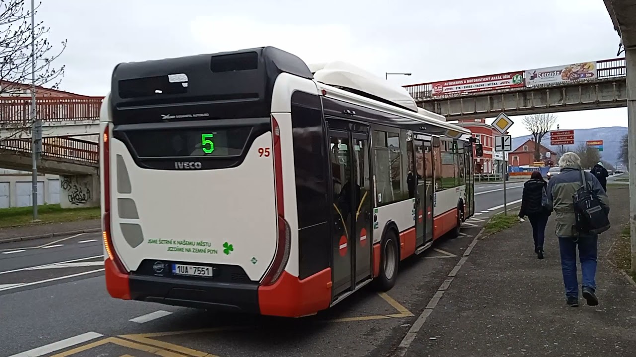 Putování po Ústí nad Labem s trolejbusy a autobusy v sobotu 18.4.2021 linky 11,54,55,60 a 61 Výlet