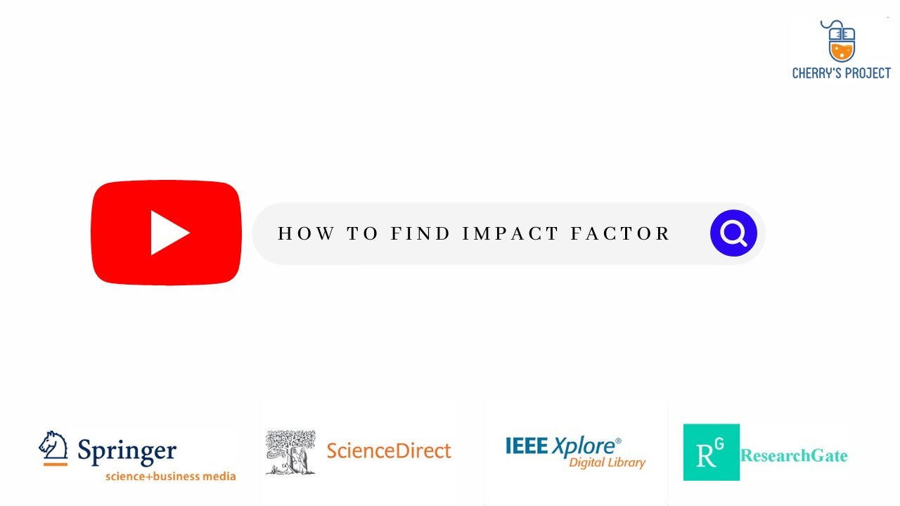 how to check impact factor of research paper