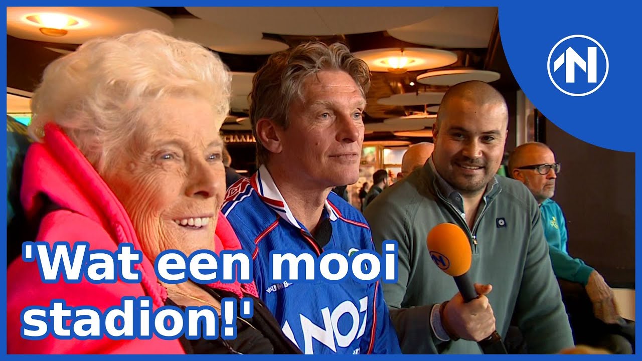 Moeke en Martin Drent vergeten bezoek aan Euroborg nooit meer