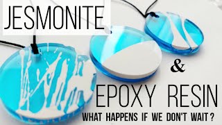 Jesmonite and Epoxy Resin *what happens if we do not wait for Jesmonite to fully cure?