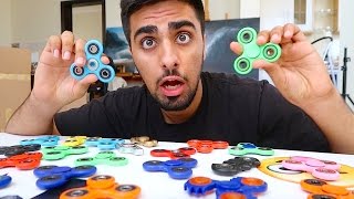 CRAZY FIDGET SPINNER TRICK !!!