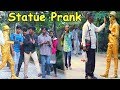 Human statue prank l moving statue prank