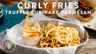 Furikake Truffle Curly Fries - Honeysuckle