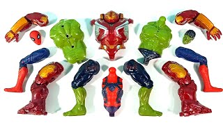 AVENGERS TOYS ASSAMBLE,SUPERHERO,SPIDER-MAN, HULK SMASH, HULK BUSTER