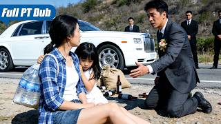 Uma mendiga deu à luz sozinha a filha do CEO. O CEO finalmente as encontrou e as mimou demais！