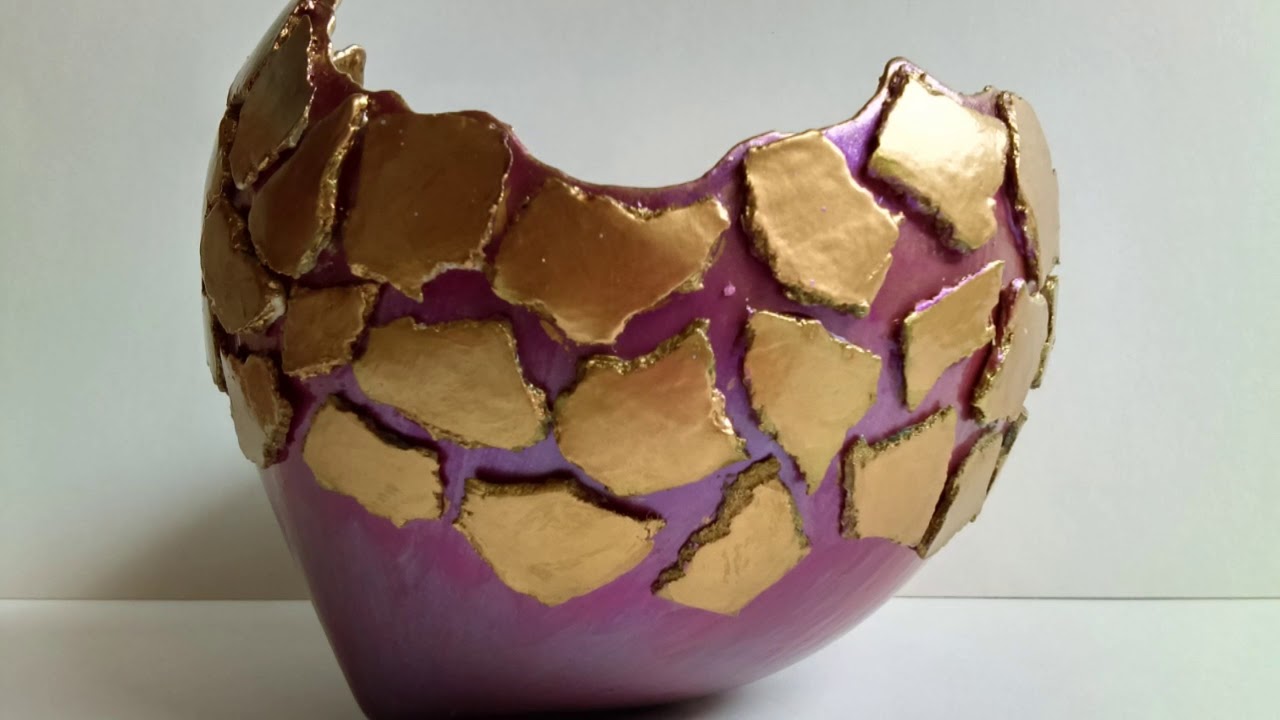 Decorative Handmade Clay Vase YouTube