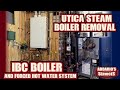 High Efficiency IBC Boiler Installation [Utica Steam Boiler Removal]