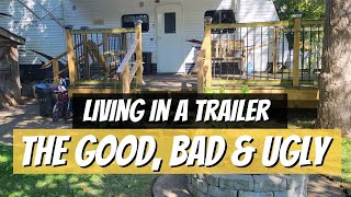 What's it like to live in a trailer? ...As a family!