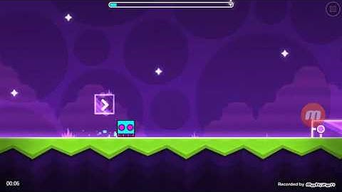 Nivel un poco triste all coins (simple iz ) geometry dash world
