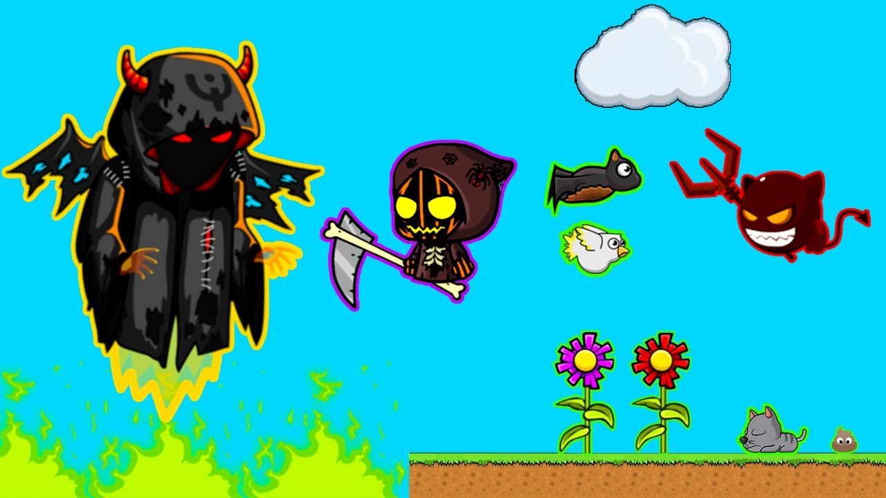 Wizard And King Justice Reaper And The Boss (EvoWorld.io) 