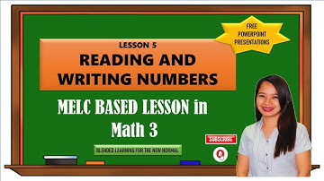 READING AND WRITING NUMBERS-MATH3-LESSON5-QUARTER 1/MELC